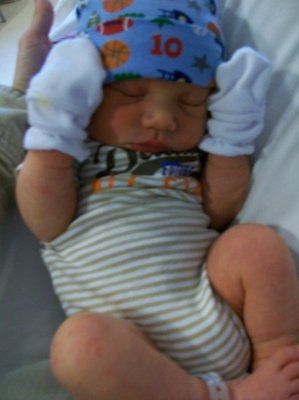 Baby Brayden was born 4.11.11