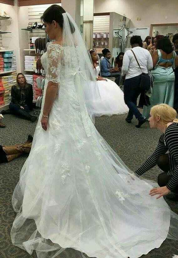 Wedding Dress - after the wedding