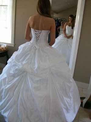Last DRESS Fitting- Bustle :)