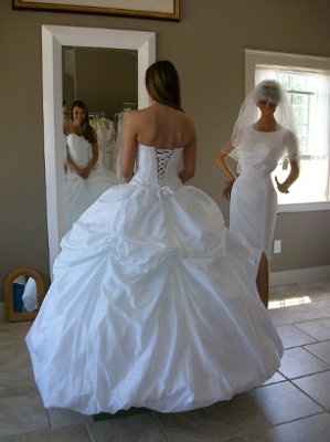 Last DRESS Fitting- Bustle :)