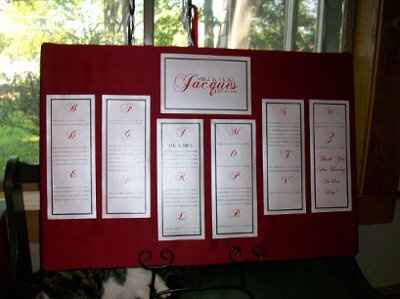 Fancy Seating Chart?
