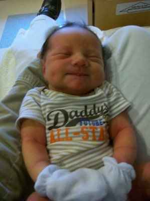 Baby Brayden was born 4.11.11