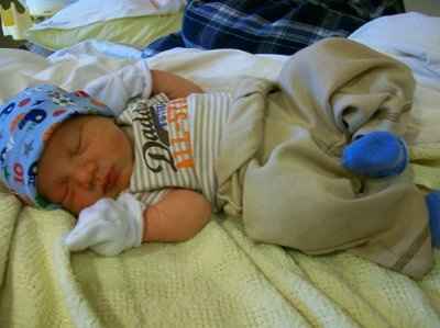 Baby Brayden was born 4.11.11