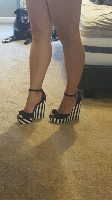 Would love to see everyone's bridal shoes?
