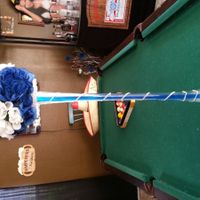 diy royal blue centerpieces