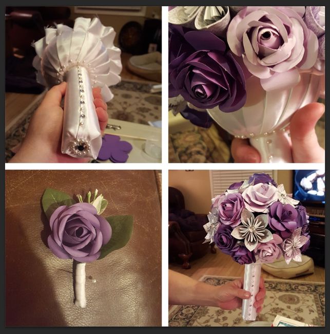 Anyone doing paper flowers?