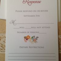 RSVP Wording