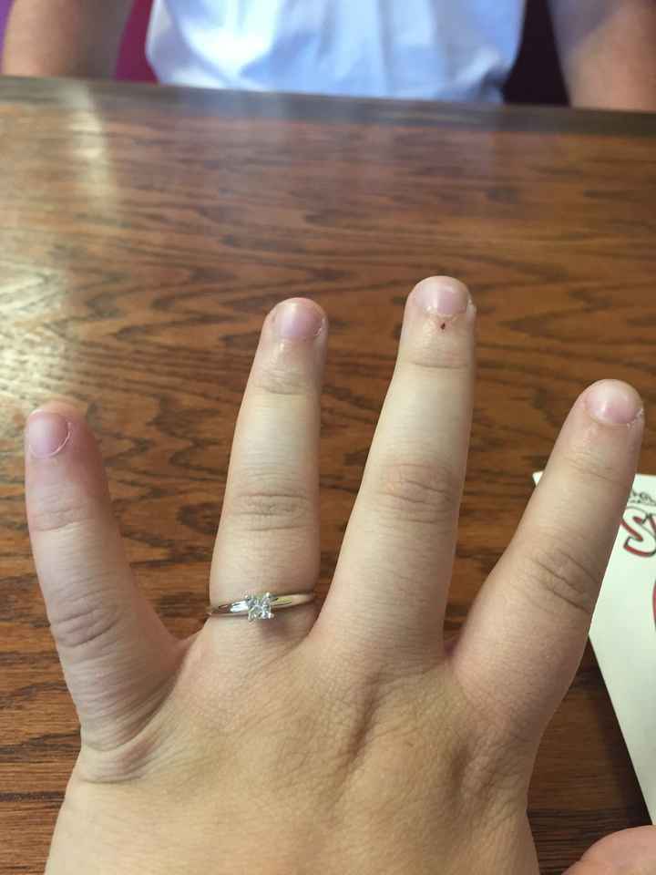 Let's see your engagement rings