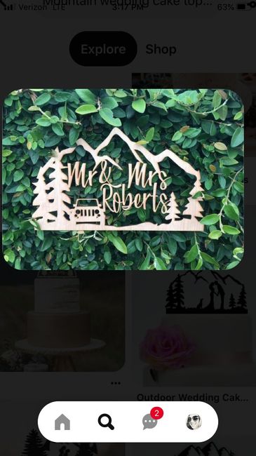 Need Mountain themed wedding decor ideas - 1