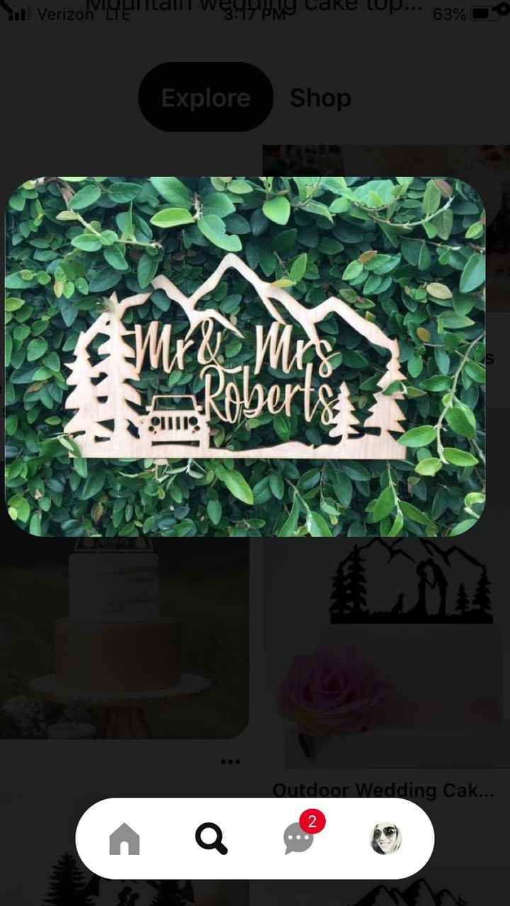 Need Mountain themed wedding decor ideas 10