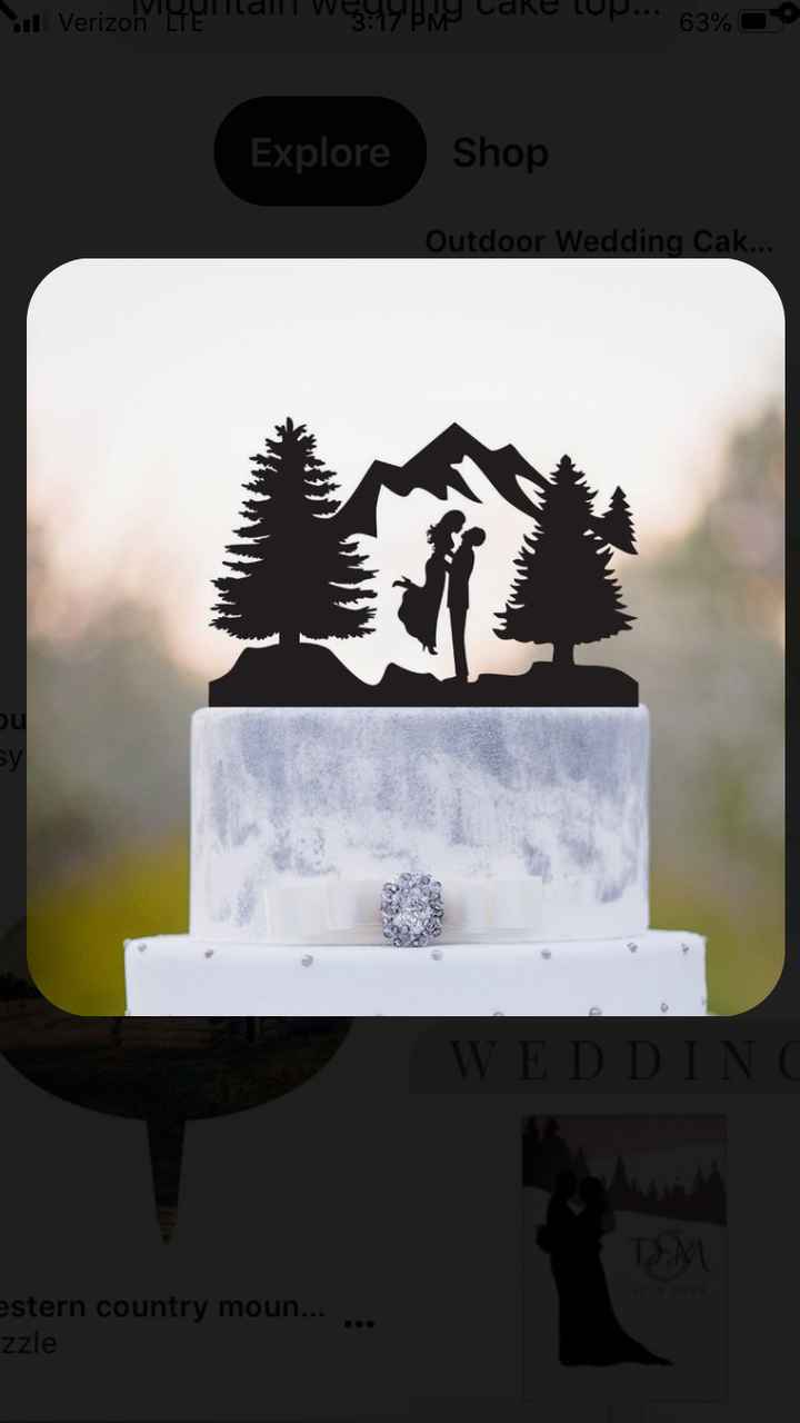 Need Mountain themed wedding decor ideas 11