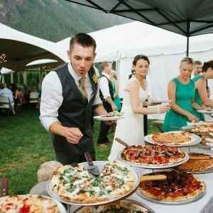Backyard wedding parking!