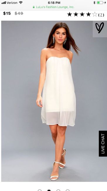 Bridal shower dress - 1
