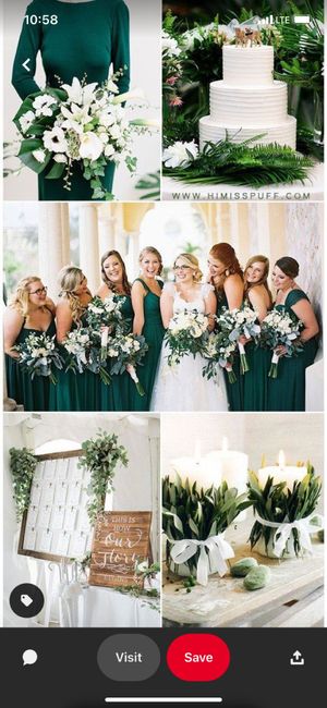 What colors did you choose for your wedding? 10
