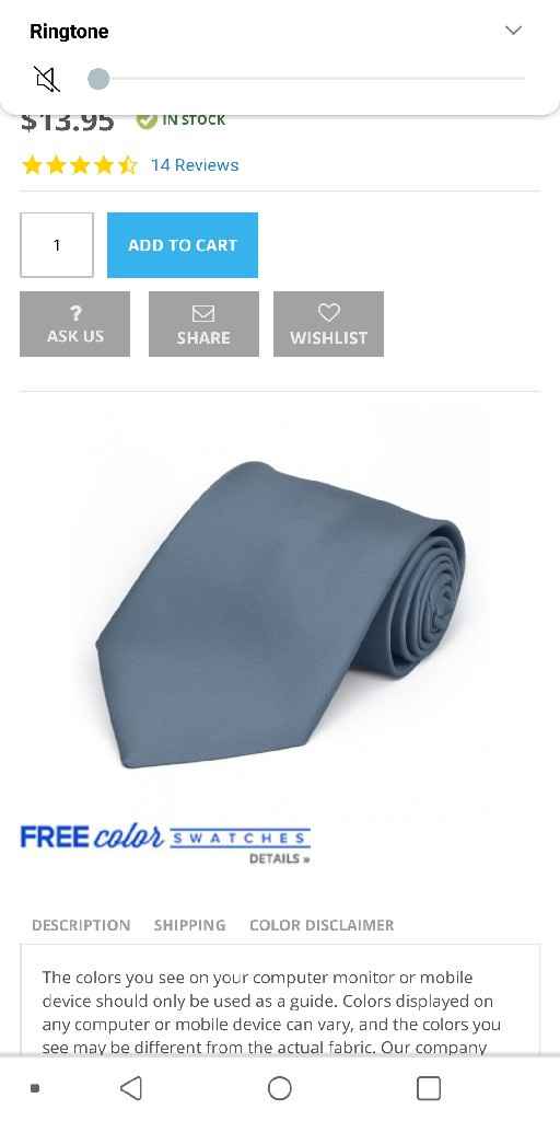 Does this look like dusty blue? - 1