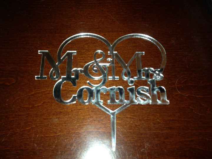 Show me your cake topper!