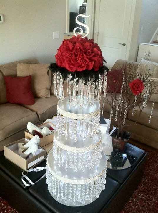 MY CHANDELIER CAKE TOPPER