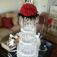 MY CHANDELIER CAKE TOPPER