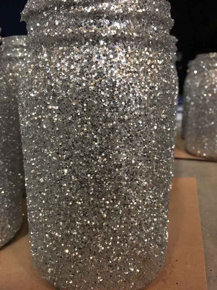 I'm my own glittered covered slave! Updated Pics!