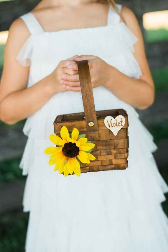 Flower Girl Basket