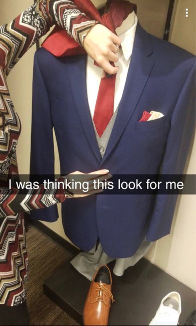 What color suit are you sporting? - 1