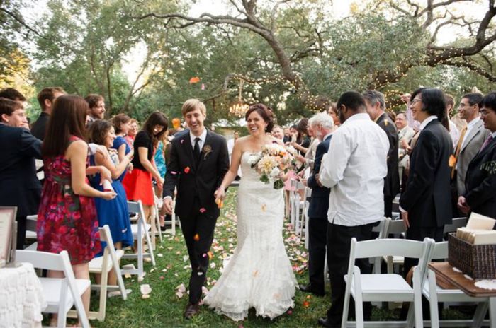 Rose Petal Toss for Ceremony Exit 1