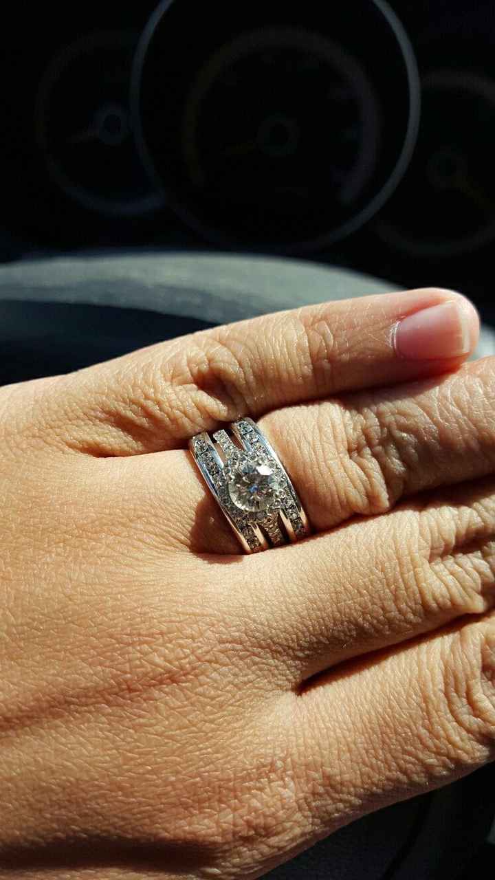 Wedding bands...check!