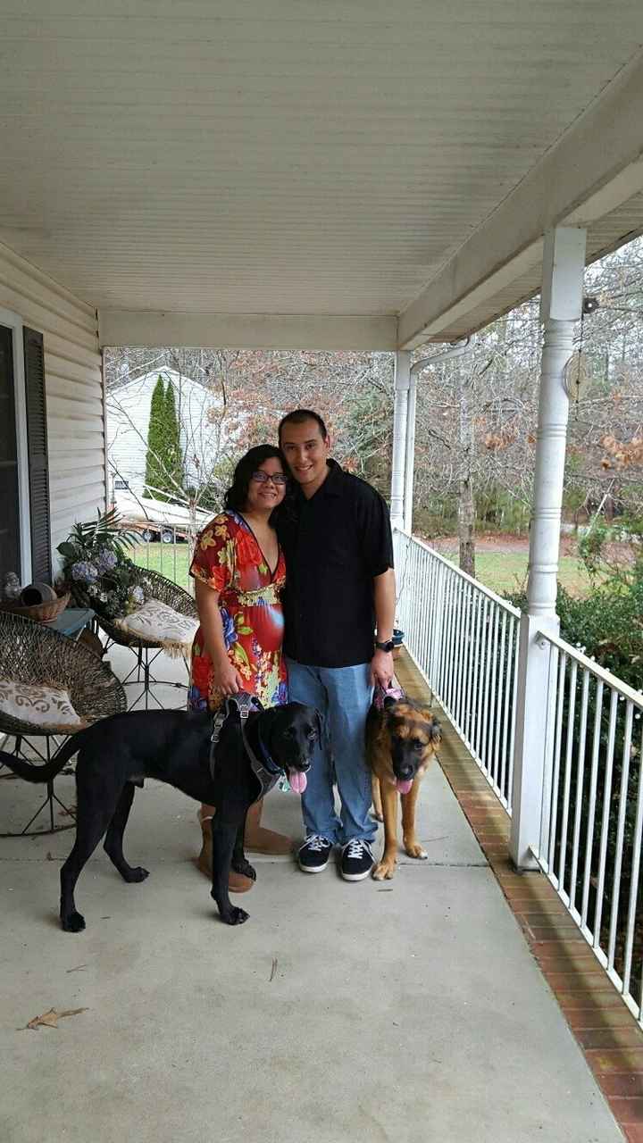 In the selfie spirit, any favorite pic of you and FH or DH?