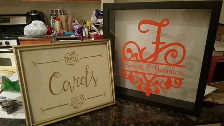 One week! 5/21 brides,  what's left?