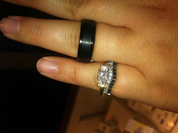 Show Off Your Complete Wedding Ring Set!