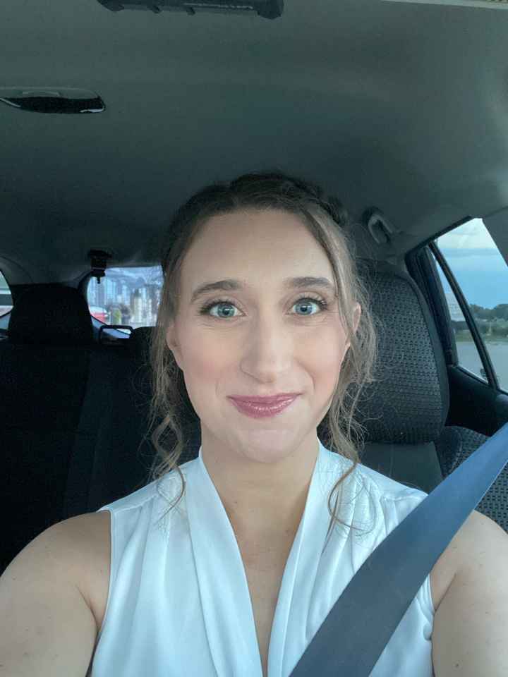 Trial hair and makeup! So fun! - 1