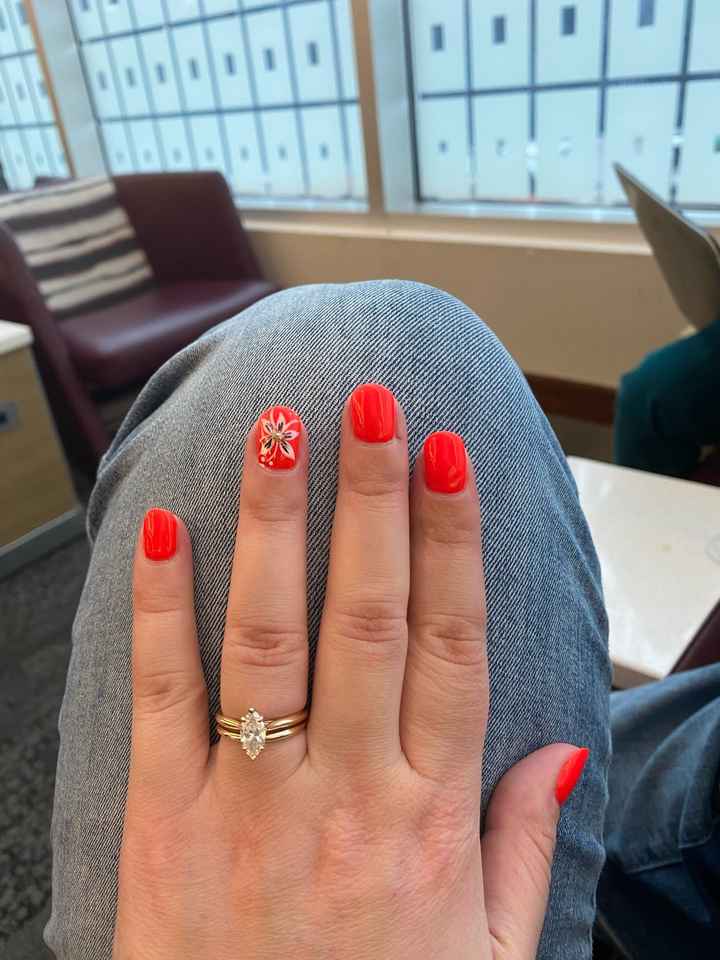 Show me your "plain" wedding bands! 💍 - 1