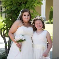 Where did you get your flower girl dresses? - 1