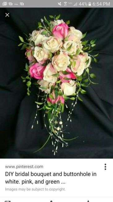 Is any one making their own bridal bouquet?