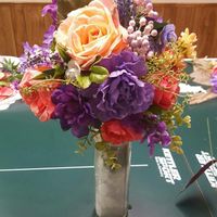 Is any one making their own bridal bouquet?