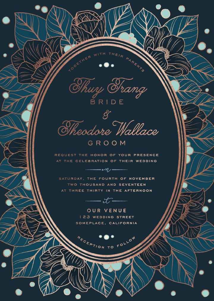 Which One? Invitation Edition! update -- we decided!! pg. 5