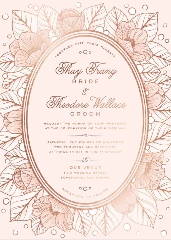 Which One? Invitation Edition! update -- we decided!! pg. 5