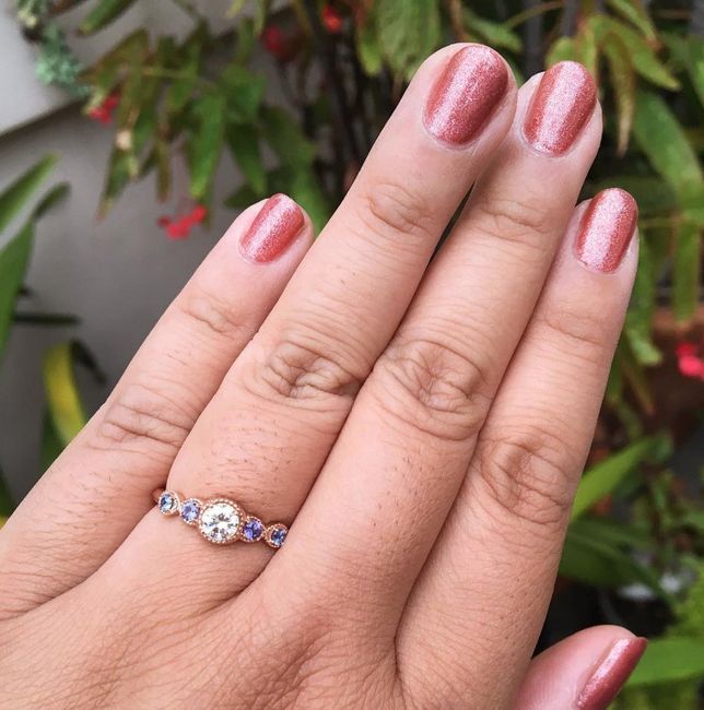 Let's see those rings