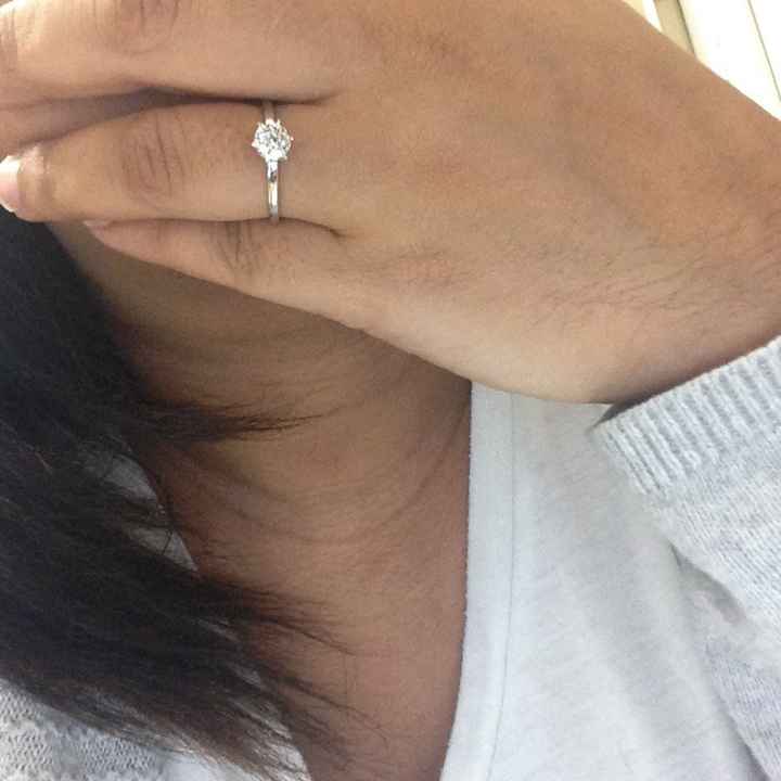 Small engagement rings unite!