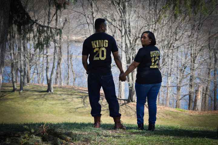 Engagement photo attire
