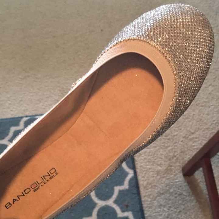 Would love to see everyone's bridal shoes?