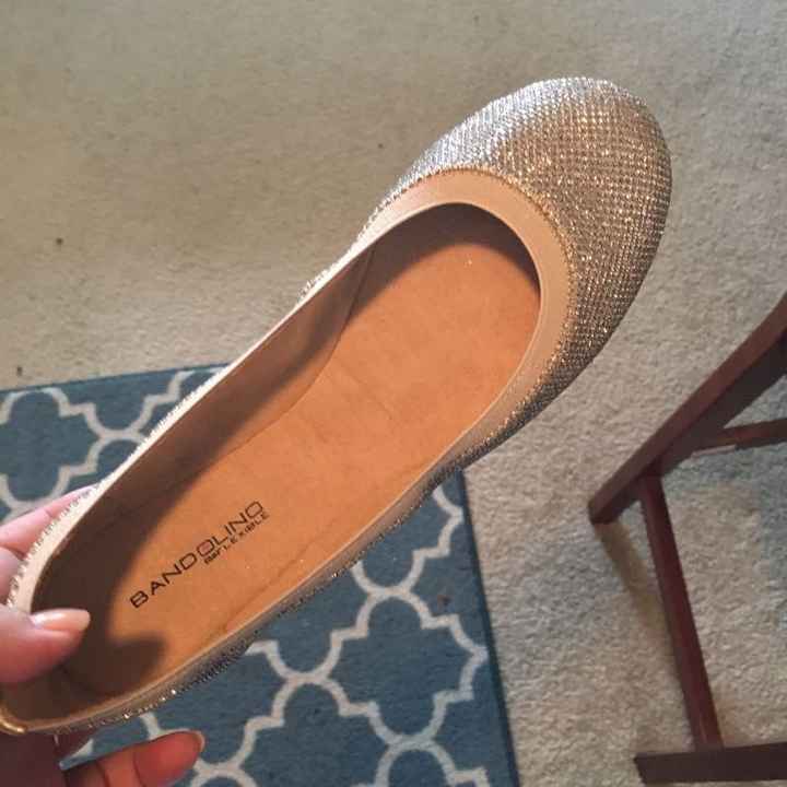 Footwear under the dress