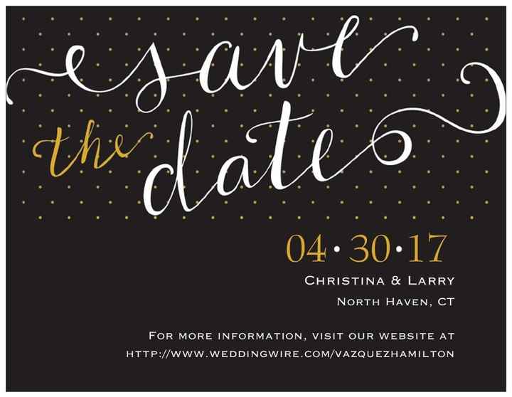 Show me your Save The Dates