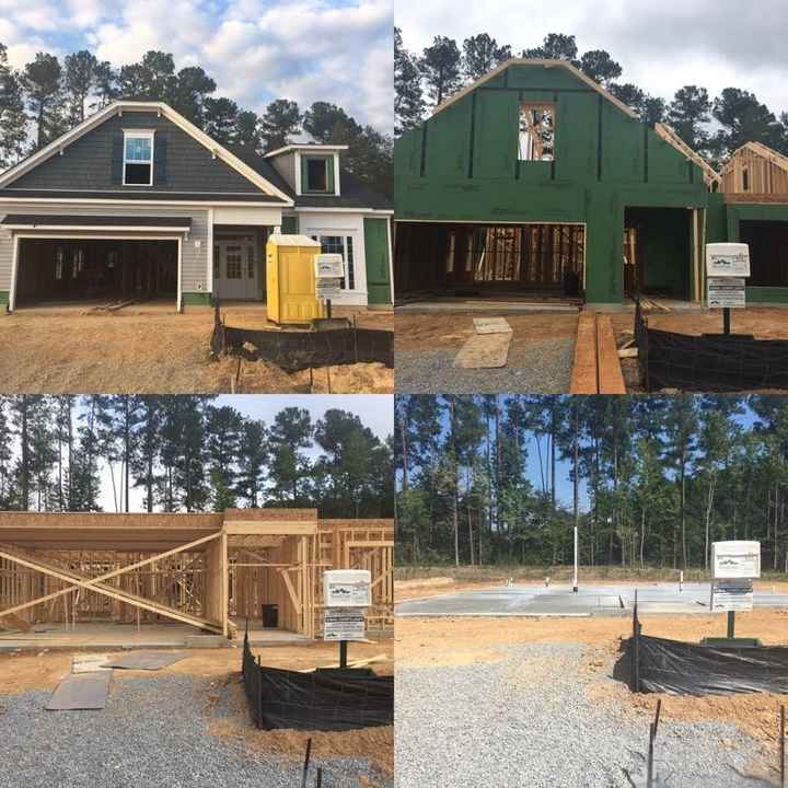 NWR building a house