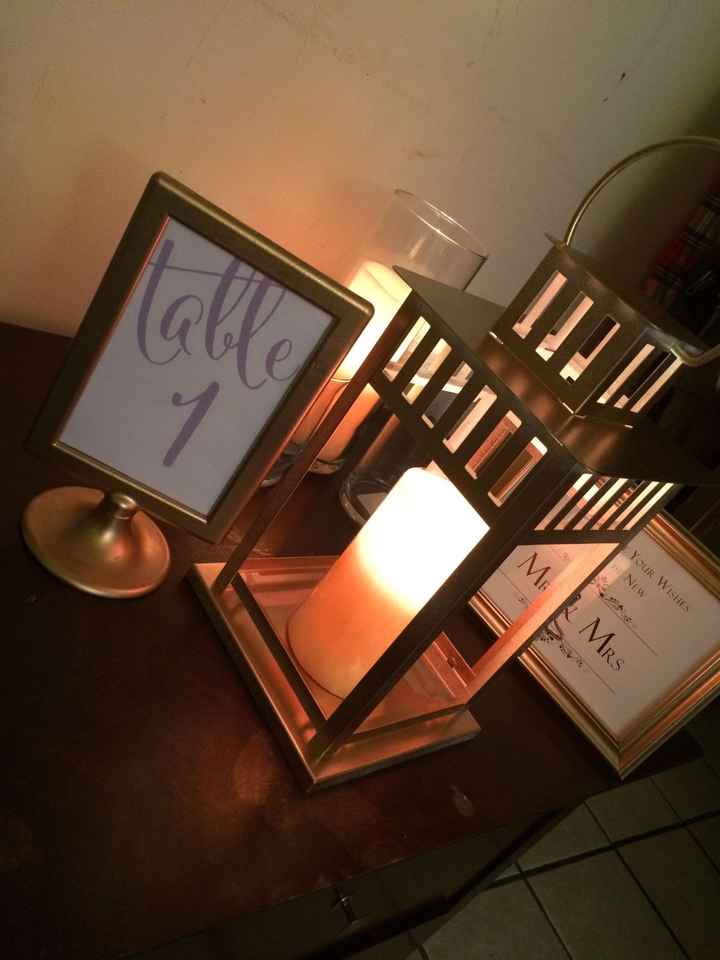 Table numbers