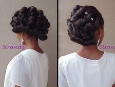 Calling all (African American) Natural hair brides,what is your wedding day hairstyle ?