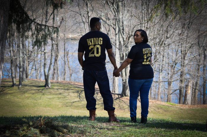 Engagement photo attire