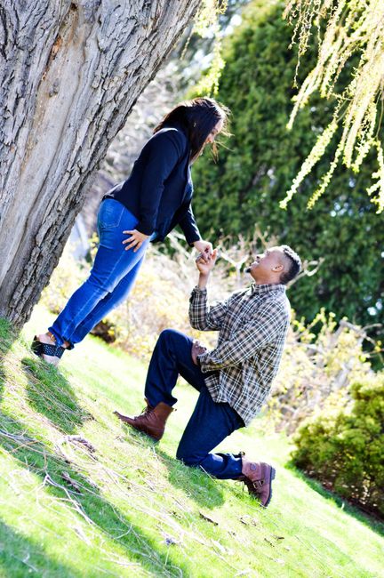Engagement photo attire