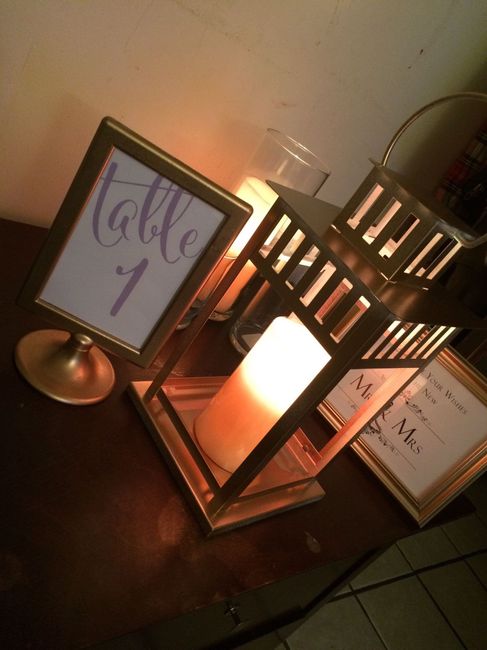 Table numbers