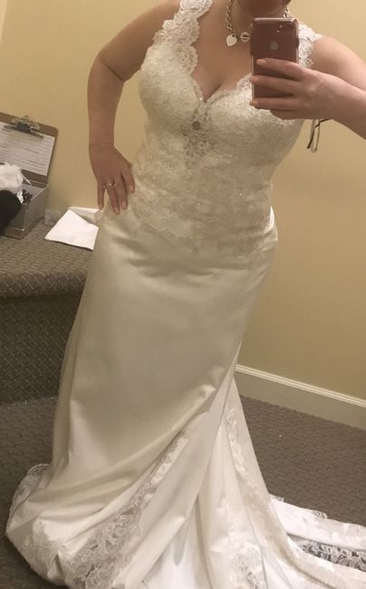 Ugh i put down deposit on dress and i think i changed mind - 1